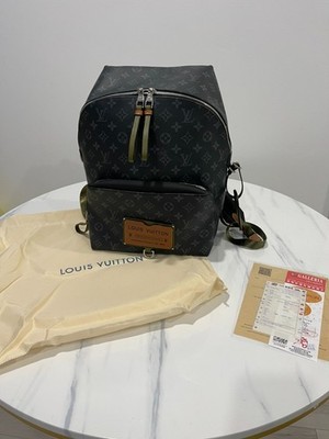 Louis Vuitton Discovery Backpack PM Black Leather/Canvas for sale