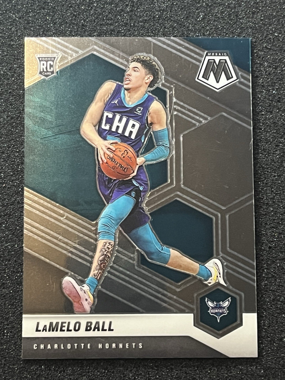 LaMelo Ball - 2020-21 Panini Prizm Mosaic RC CM - Charlotte Hornets