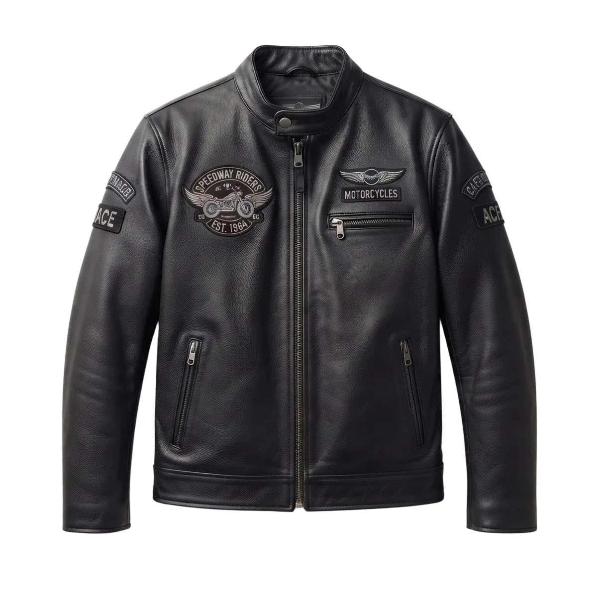 vintage leather jacket 38 products for sale | eBay