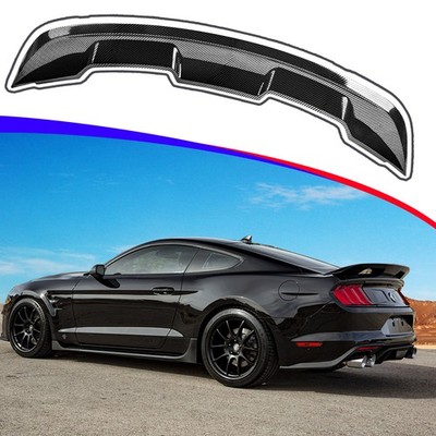 2015-2023 Ford Mustang GT500 Style Rear Trunk Spoiler Carbon Fiber Style