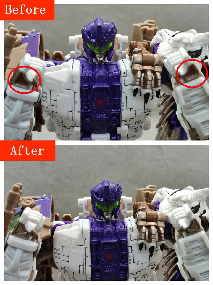 Upgrade Kit Filling Parts Filler For Legacy United Beast Wars Universe Tigerhawk - Image 3 of 4