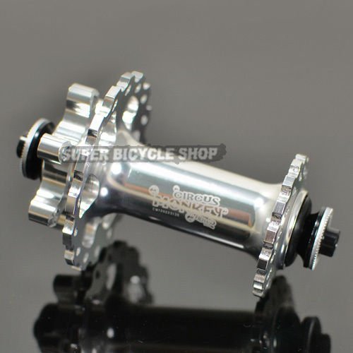 Circus Monkey HDW2 MTB Disc Hubs,28 Hole,1 Pair, Silver