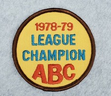 ABC Bowling Patch 1978-79 League Champion