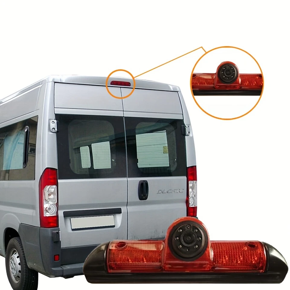 Rear View Brake Light Camera For Fiat Ducato Citroen Relay Peugeot Boxer Jumper - Image 4 of 4