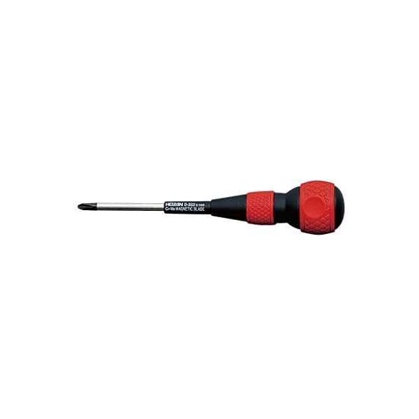 Hozan D-332-100 JIS  No.2 Ball Grip Screwdriver Free Ship  New Ja JP