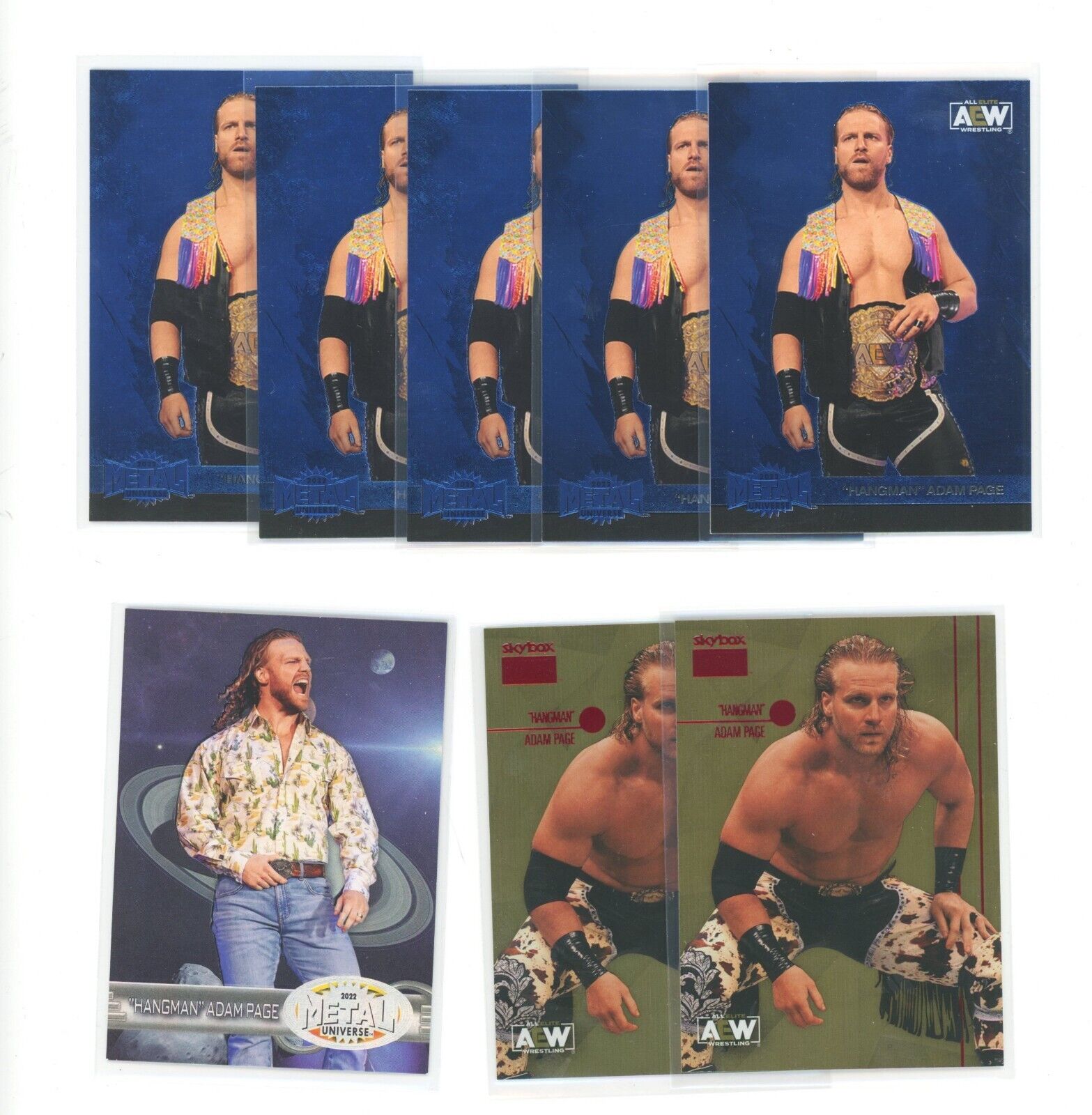 58 HANGMAN ADAM PAGE 2022 Upper Deck AEW Wrestling