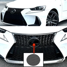 For 17-2020 Lexus IS PreCut Smoke Tint Overlay Decal Vinyl Compatiable to Emblem