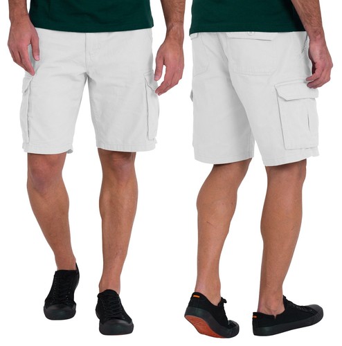Mens Cargo Combat Shorts Work Wear Summer Outdoor Classic Cotton Half Pants - Picture 2 of 101