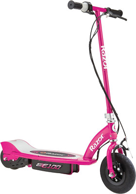Razor E100 Electric Scooter for Kids Ages 8+ - 8'' Pneumatic Front Tire **READ**