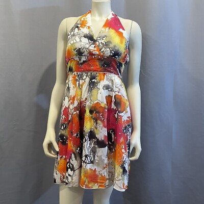Aryeh Anthropologie Halter Top Sun Dress Sz M NWT Style 1667 Joyce