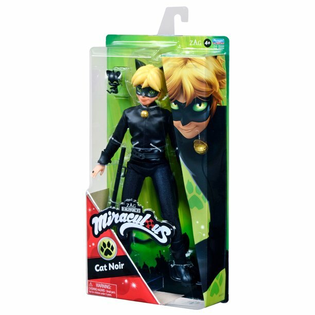 Fantastic Miraculous Zag 4 set Ladybug Queen Bee, Cat Noir, Rena