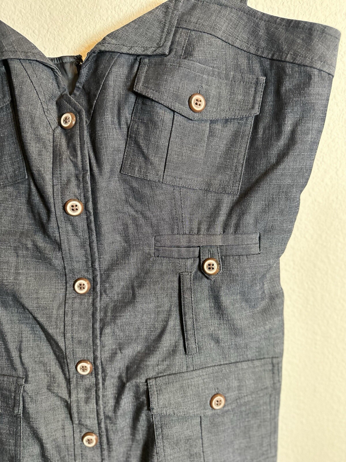 Arden B. Shift Solid Dress Size Large - image 2