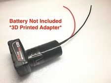 S Battery adapter for Milwaukee 12V M12 dock power connector 12 gauge robotic