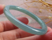 Video Certified Natural JADE JADEITE BABY Child Bangle Bracelet 42 mm 114008 TS