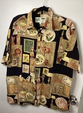Koko Island Mens Shirt Short-Sleeve Tiki Music Hawaii Made In USA VTG - Large