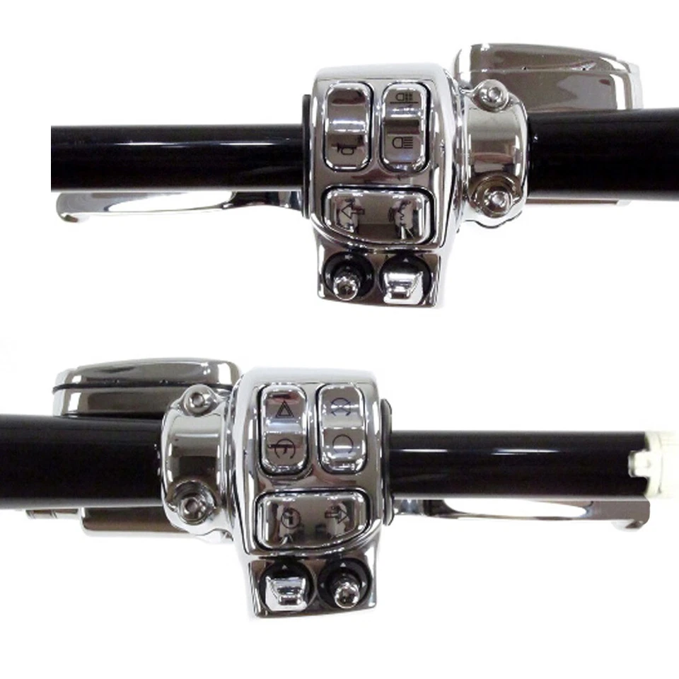 1 1/4" Black 18" Wild 1 Handlebar CKit 2014-2016 Harley-Davidson Road King NoABS Foto 2 de 4