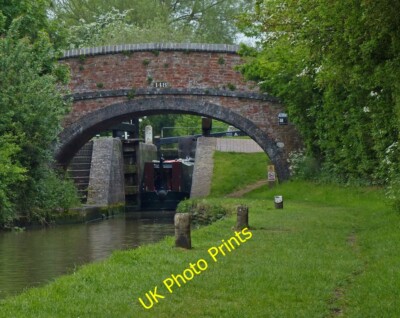 Foto 6x4 Brücke 148: Elkington's Bridge Cropredy überquert die Oxford Can c2015