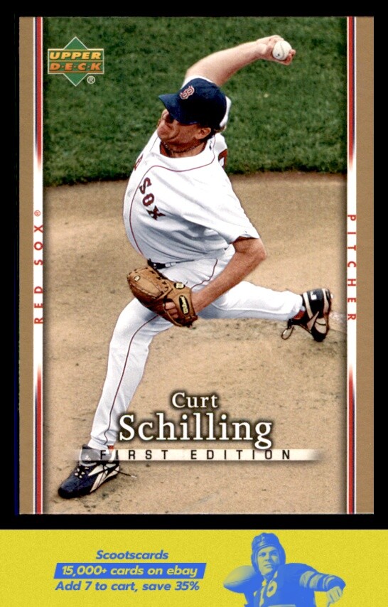 2007 Upper Deck Curt Schilling    #73 Boston Red Sox
