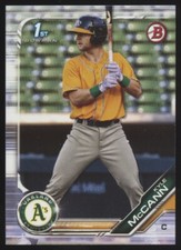 2019 BOWMAN DRAFT BD-126 KYLE MCCANN 1ST PAPER BASE QTY AVAILABLE ATHLETICS