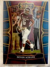 !!!    DEVON ACHANE  SELECT  FOOTBALL  ROOKIE CARD $$