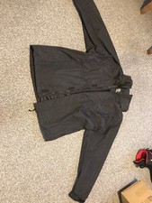REGATTA HYDRAFORT BLACK WATERPROOF WINDPROOF JACKET WITH HOOD XL EURO 56