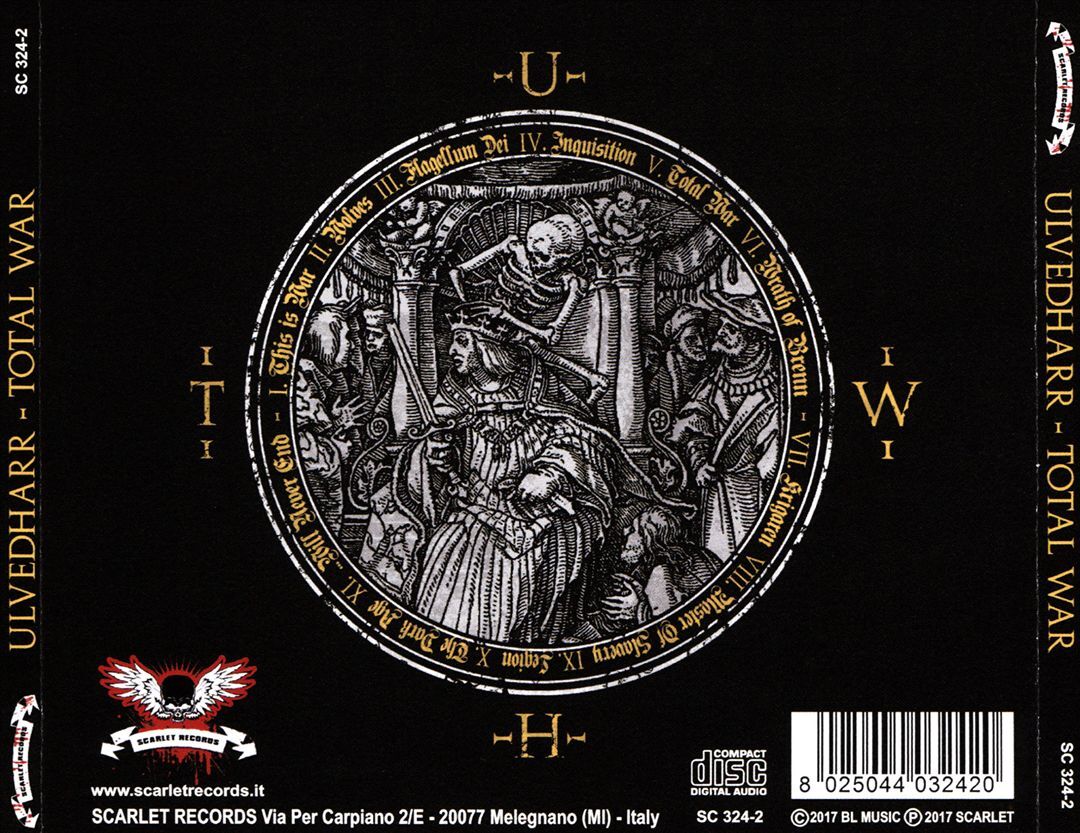 Ulvedharr Total War CD Limited Edition Brand New