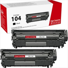 Toner Cartridge 104 Replacement For Canon 104 ImageClass MF4150 D420 MF4350d 2PK