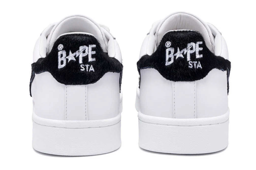 靴 BAPE SKULL SHOES A Bathing Ape Men's Low Top Sneakers 2024 SS Model SKULL STA