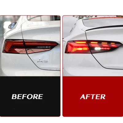 For Audi A5 2017-2020 S5 LED DRL Tail light Upgrade Dynamic Turn