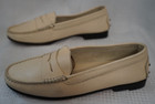 J.P. Tod's ivory leather penny loafer shoes for women size 5.5 — photo 4