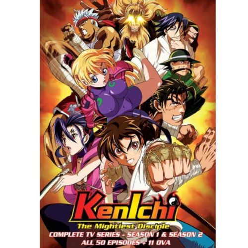 DVD ANIME Kenichi The Mightiest Disciple Season 1 2 11 OVA Japanese English Dub - Picture 1 of 5