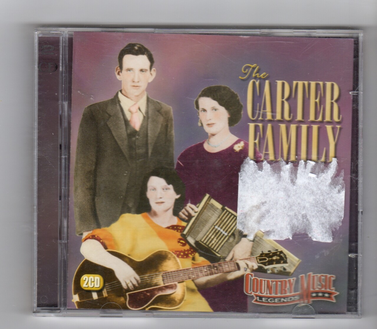 (IS85) The Carter Family, Country Music Legends - 2006 double CD