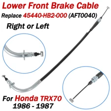 FOR HONDA TRX70  FOURTRAX 70 LOWER FRONT BRAKE CABLE 45440-HB2-000 RIGHT OR LEFT