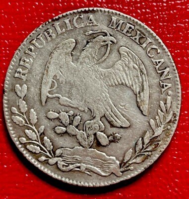 1861-Z's Mexico Republic 8 Reals Silver World Coin. ENN Coins | eBay