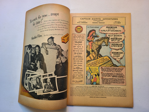 Captain Marvel Adventures # 83 Fawcett 1948 Sehr guter Zustand - Bild 4 von 5