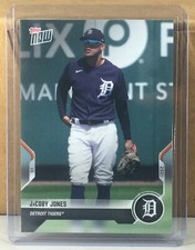 2021 TOPPS NOW Road to Opening Day #OD-119 JACOBY JONES TIGERS Print Run 502