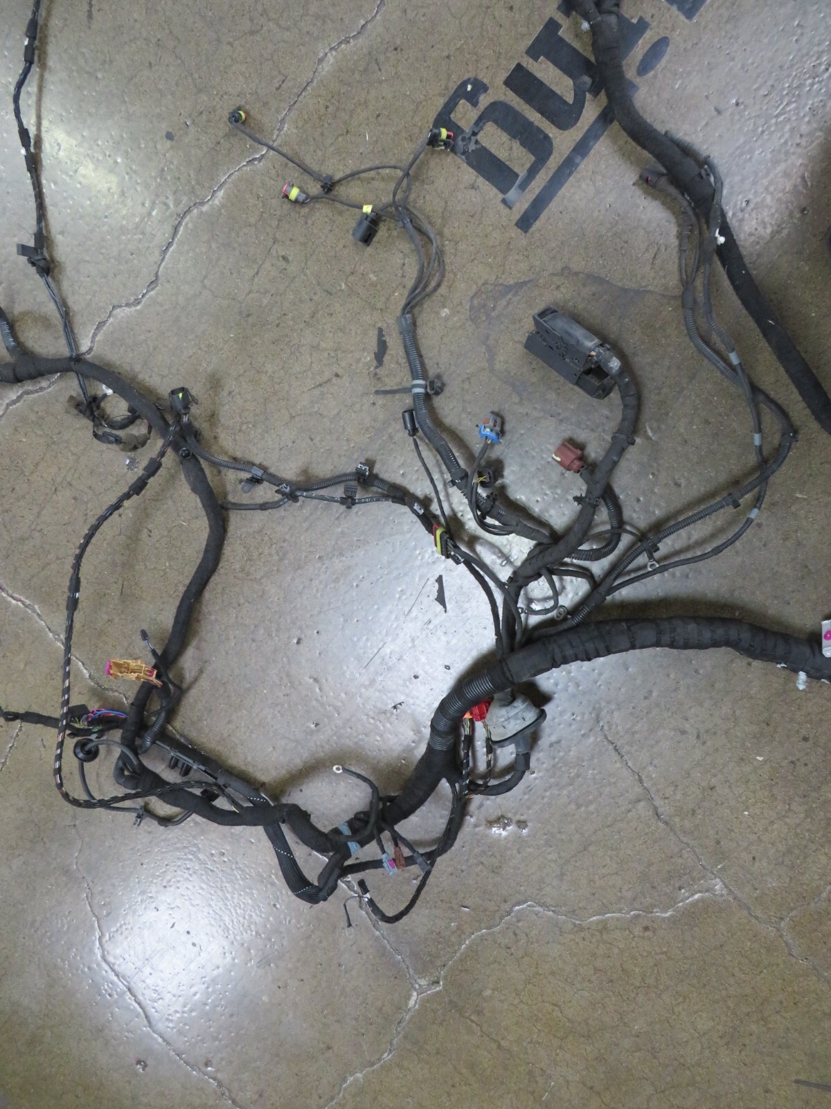 Lamborghini Gallardo, Spyder, Main Body Wire Harness, Dmg, Used, 407971135AS