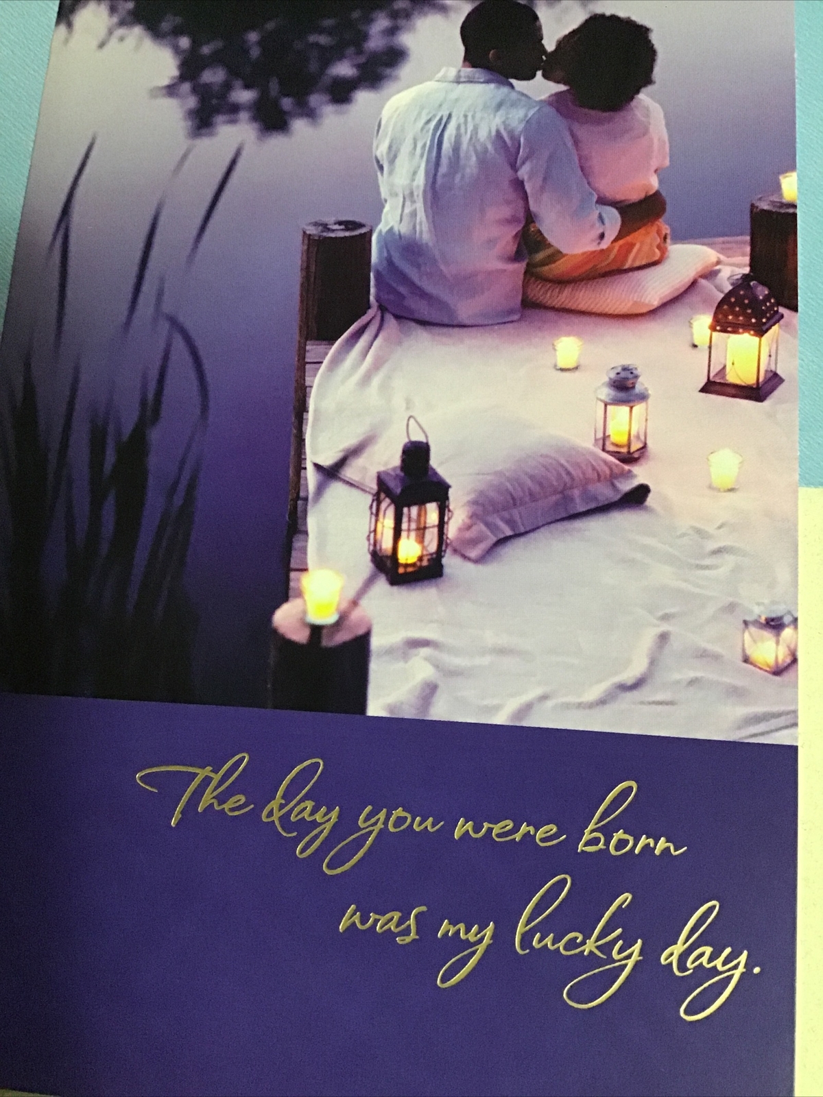 African American Happy Birthday Wife Husband Hallmark Mahogany Greeting