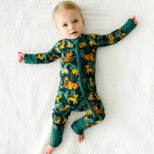 Little Sleepies Disney Simba  s Sky Lion King Pajama PJ Zippy Sleeper Size 2T