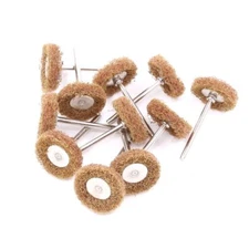 12pc Abrasive Polishing Buffing Wheels Grinding Rotary Tool 1/8" Shank 80 Grit