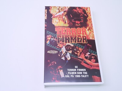 Terror Firmer 1999 Uncut VHS Sweden PAL Troma Video Lloyd Kaufman