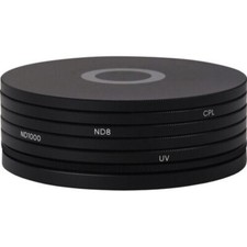 Urth 82mm Magnetic UV, Circular Polarizing CPL , ND8,Lens Essentials Filter Kit