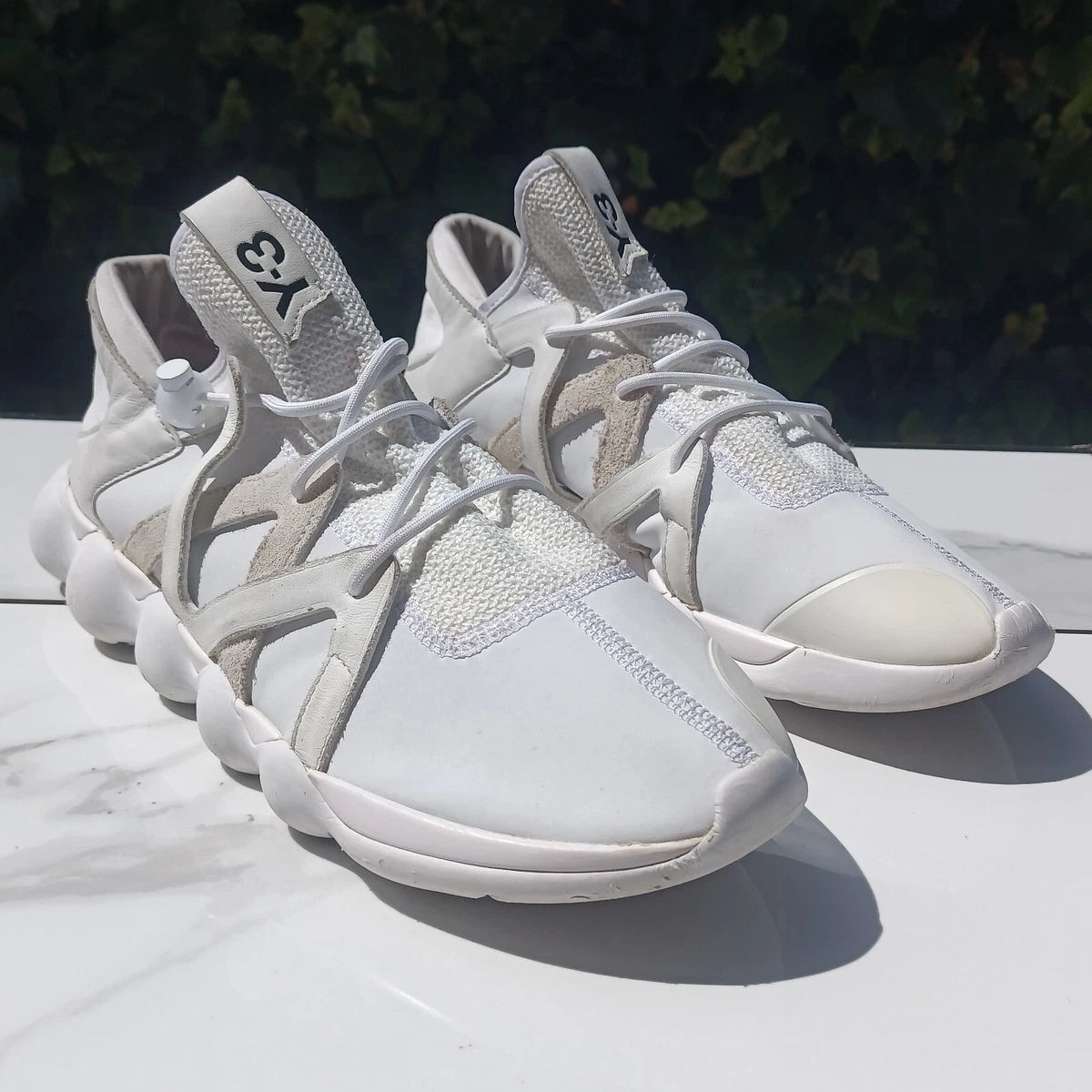 Adidas Y-3 Kyujo Low White Men&#039;s Size 12.5 | eBay