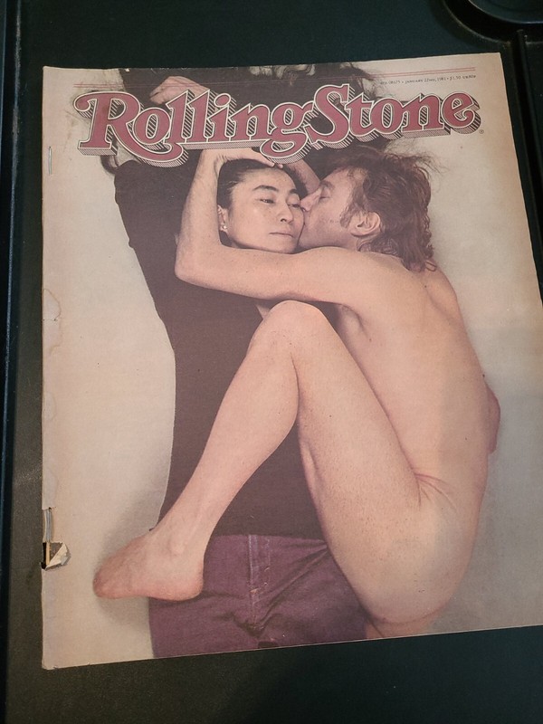 JOHN LENNON & YOKO ONO Rolling Stone magazine  Jan 22 1981 #335 THE BEATLES