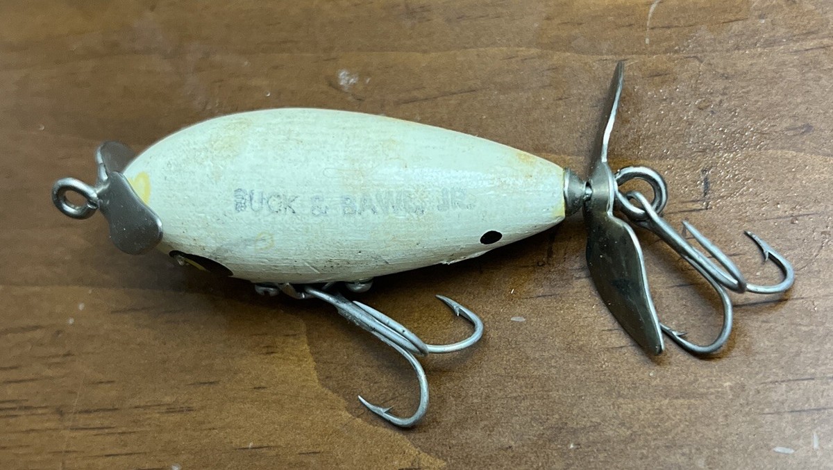 Vintage Smithwick Buck&Bawl JR White & Gray Rare Color