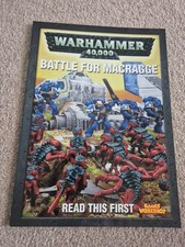 Warhammer 40,000 40k book, Battle for Macragge, Games Workshop, copyright 2004