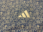 New w/ Tags! Men's Blue Adidas Golf Shirt with fine white floral print - Large — photo 8