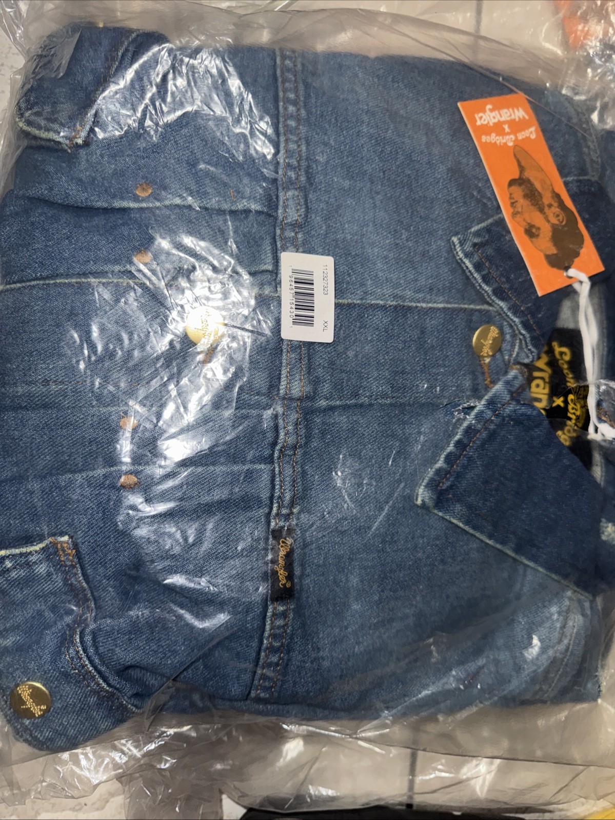 Wrangler X Leon Bridges MR. Wrangler Vtg. Jacket. Sz 2XL RARE DEAD STOCK thumbnail 2