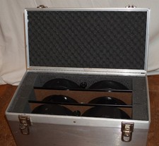 Bell  Howell Model 2709 400 Foot Magazines Group of Three in fitted metal case