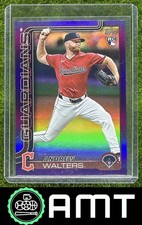 Andrew Walters RC 2025 Topps Purple Rainbow Foilboard 104/250 Guardians